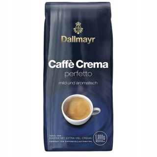 Zrnková káva -  Dallmayr Caffe Crema Perfetto 1 kg zrnitý