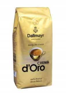 Zrnková káva -  Dallmayr Crema d'Oro 1kg zrno.