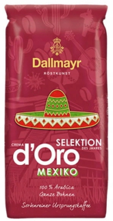 Zrnková káva -  Dallmayr d'Oro Selektion des Jahres Mexiko 1kg