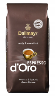 Zrnková káva -  Dallmayr espresso d'oro zrno káva 1kg