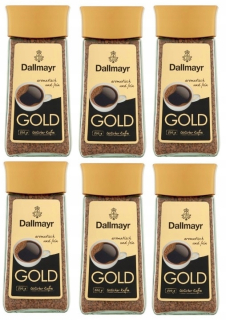 Instantná káva - Dallmayr Gold Gold Rozpustná Káva 6x200g
