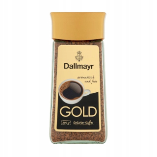 Instantná káva -  Dallmayr Gold 200 g Rozpustná káva