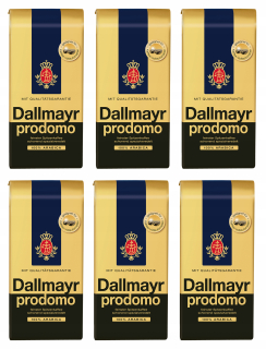 Zrnková káva - Dallmayr Prodomo 500g X6 Balenie Coffee Granular