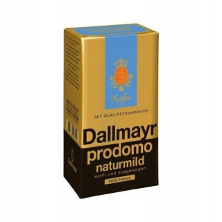 Káva mletá -  Dallmayr Prodomo Naturmild 500g Mleté kávy