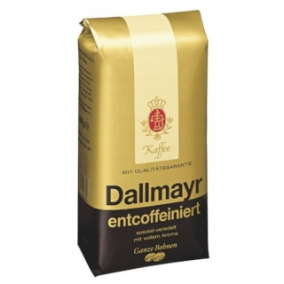 Káva bez kofeínu -  Kávové zrná bez kofeínu Dallmayr 500g