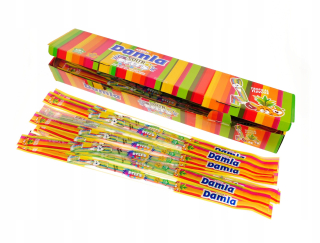 Damla Sour Belts kyslé ovocné želé 72 ks