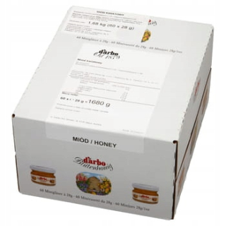 Kvetový med Darbo 60 x 28 g