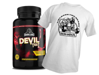 Testosterón - Dark Labs DEVIL TEST 120kap + TRIČKO