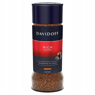 Instantná káva -  Davidoff Cafe bohatá aróma instantná káva 100 g