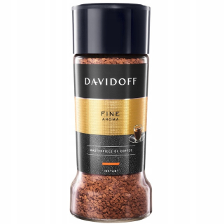 Instantná káva - DAVIDOFF FINE AROMA 100G Rozpustná káva