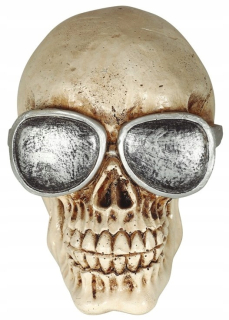 Halloween - Stojaca lebka fiestas giirca 11 cm