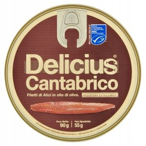 Delicius filets anchois z Cantabrianového mora