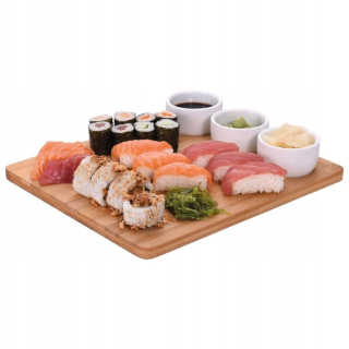 Bambusová doska sushi sada jedál