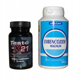 Testosterón - Dibencozide + Testo X -21 + Steroid Winstrol Power