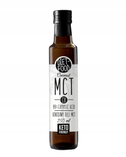 Diéta Potraviny Kokosový olej MCT C8 250ml Energy Diéta