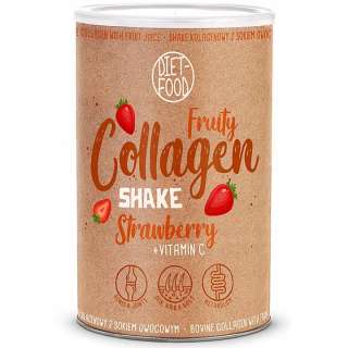 Diéta Potravinové Shake Collagen Fruit 300g jahody