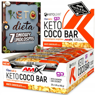 Tučné diéty tyče Nízke Carb od pokladníka + MCT