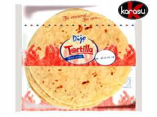 Mexická kuchyňa - Dijo Tortilla 25 cm 144ks