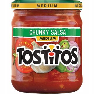 DIP TOSTOS CHUNKY SALSA Stredné 439ml z USA