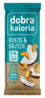 Dobré kalórie Baton Kokos & Walnut 20 x 35g