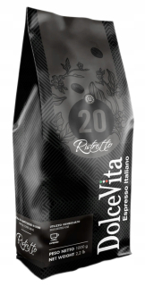 Zrnková káva - Talianske kávové zrná DolceVita Ristretto, 1 kg
