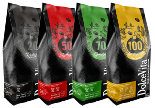 Zrnková káva -  Dolcevita Talianska Káva Granular Set 4 KG