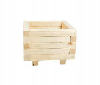 Drevený hrniec IMA 45 S5 H28CM FLATNY FLOWHOIN