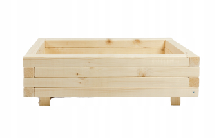 Drevený kvetináč IMA 70 L4 h33cm Kvetinový záhon