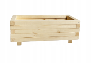Drevený kvetináč IMA 70 L5 h40cm Kvetinový záhon