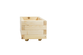 Drevený kvetináč IMA 70 S4 h33cm Kvetinový záhon