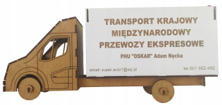 Dodávka bus vody darčekový narodeniny 2030 40 50