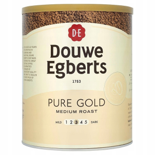Instantná káva - Douwe Egberts Pure Gold Gold Coffee 750G UK