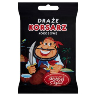 Corsarze 70g kokosové orechy v kakaovej spatter 20sz