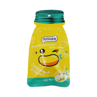 Osviežujúce Drages Mint + Mango 16 g [15ks] D