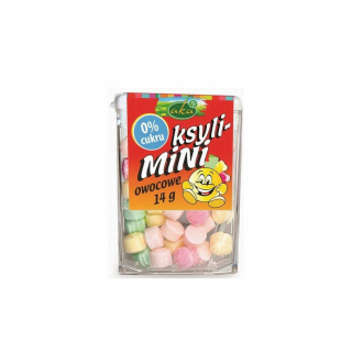 Práškové drogy xyli-mini ovocie bez cukru 14 g