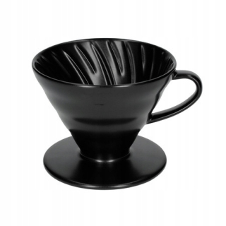 Keramický Dripper Haio V60-02 čierny nový