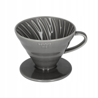 Keramický kvapka Hario V60-02 šedá