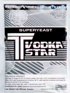 Destilátory kvasiniek T Vodka Star moonshine / X10SZT.