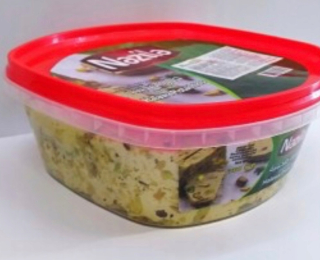 Arabská kuchyňa - Veľká chalva s pistáciami - egyptská 700g