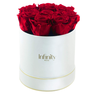 Darček na Valentína - Flowerbox Real Natural Eternal Roses Vôňa!
