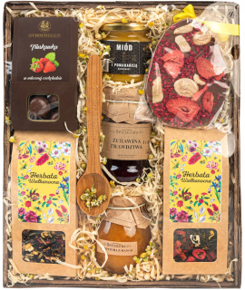 Veľký darček Basket Easter Sweets darček