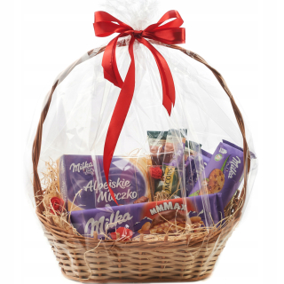 Veľký darčekový kôš Set Milka Sweets Darčeky