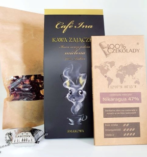 Veľký Sada vianočnej kávy Bunny