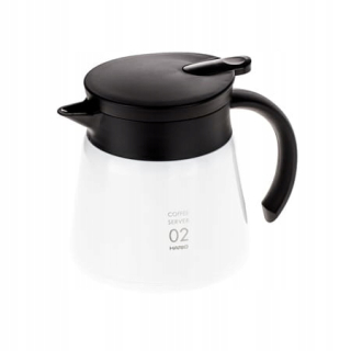 Džbán HARIO IZOLOVANÝ SERVER V60-02 600 ml biely