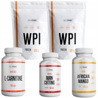Proteín -  ECOMAX WPI 87% L-CARNITÍN AFRIKAN MANGO