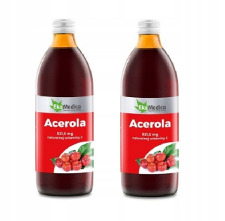 Ekamedica acerola 2x1000ml prírodný vitamín c