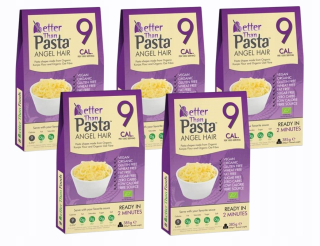 Eco Macaroni Konjac Angel Hair bez lepku Keto X5
