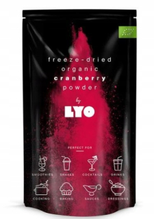 Sušené ovocie - Eko Cranberry Lyofilizovaný prášok 50g Lyo Food