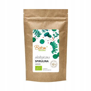 Tablety organických spirulina 400 mg 250g bio
