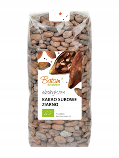 Ekologické kakaové surové zrno 1 kg